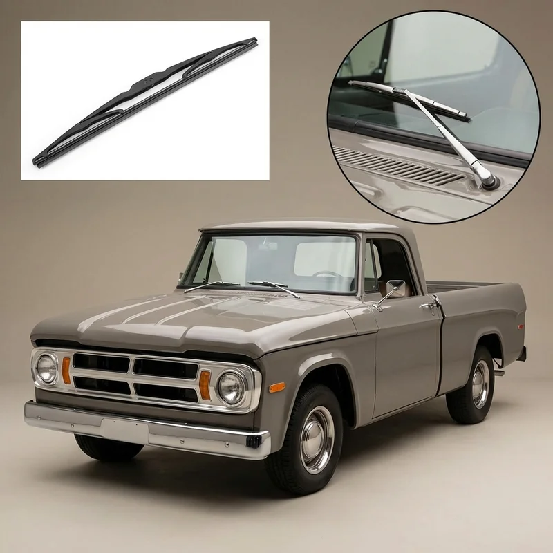 Passenger Side Wiper Blade for Dodge D100 Pickup (1969 - 1974) - 1